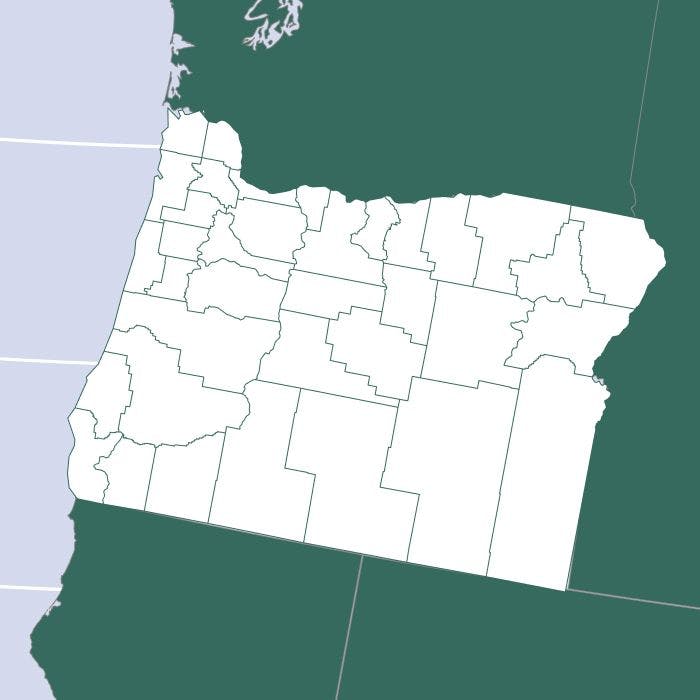 Oregon Cannabis County Information
